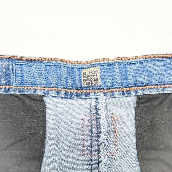 Marithe Francois Girbaud Cargo Pant Y2K Vintage Denim Jeans Wide Leg Size 30 - Picture 5 of 10